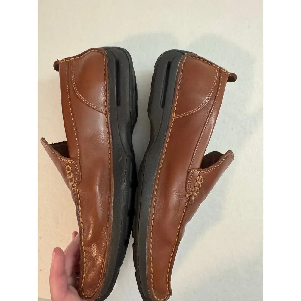Cole Haan Men's Leather Lovell Two-Gore Loafer British Tan 10.5M